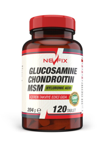 Glucosamine Chondroitin Msm Hyaluronic Acid 120 Tablets - 3