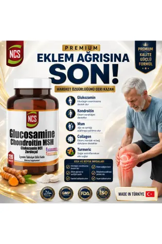 Glucosamine Chondroitin MSM Turmeric 120 Tablets - NCS (1)
