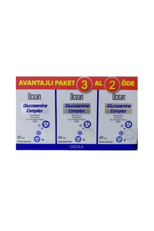 Glucosamine Complex 60 Tablet -3 Al 2 Öde - OCEAN