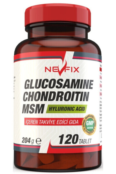 Glucosamine Chondroitin Msm 120 Tablet X 2 Kutu - NEVFIX (1)