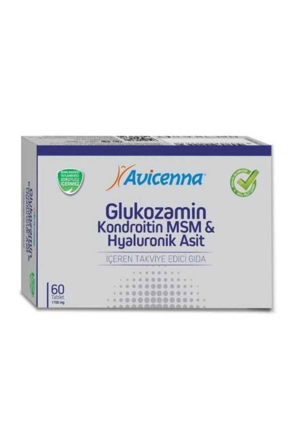 Glucosamine Glukozamin Kondoitin Msm & Hyaluronik Asit - 60 Tablet - 4