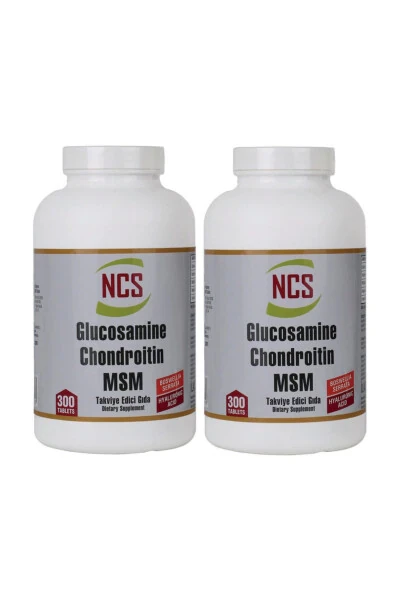 Glucosamine Chondroitin Msm Hyaluronic Acid Bosvella 300 Tablet X 2 Adet - Ncs
