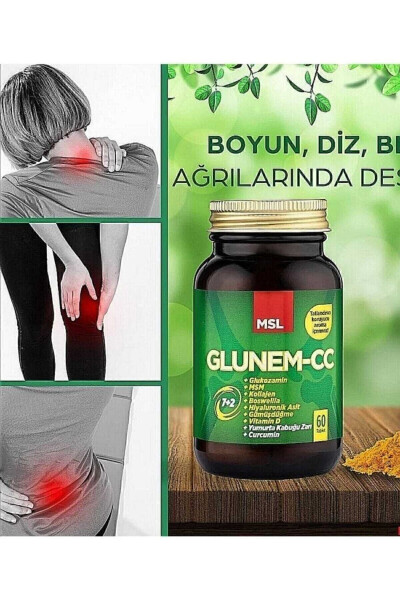 Glunem-cc 60 Glikozamin/Glucosamine Multivitamin Tablet - 11