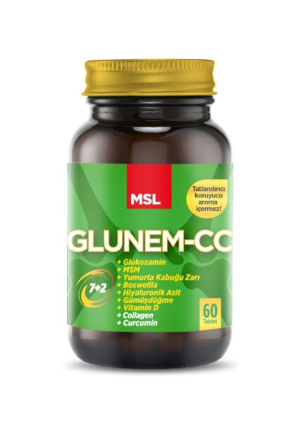 Glunem-cc 60 Glikozamin/Glucosamine Multivitamin Tablet - 15