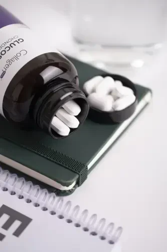 Glyukoza, Hondroitin & MSM, Gidrolangan Kollagen, D3 Vitamini, 1500 mg x 90 Tablet - 3