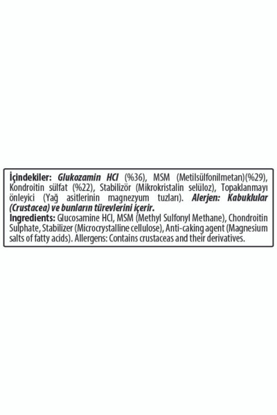 Glyukozaamin Xondroitin MSM, 200 Gr - 2