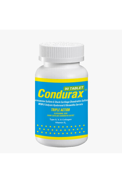 Glyukozamin Xondroitin MSM 90 Tablet - CHONDURAX (1)