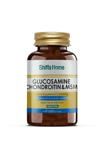Glyukozamin Xondroitin MSM Tabletkasi - SHIFFA HOME