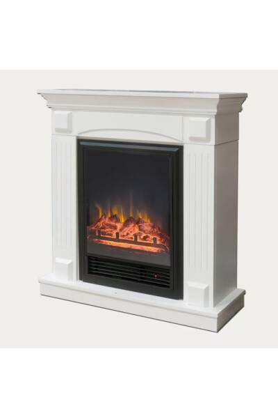 Gm2015 1600 Watt Beyaz Elektrikli Şömine - DLC