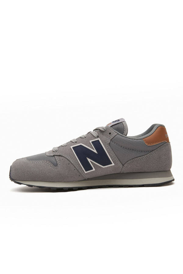 Gm500tsn Grey Navy Brown Men's Sneaker Sports Shoes - 6