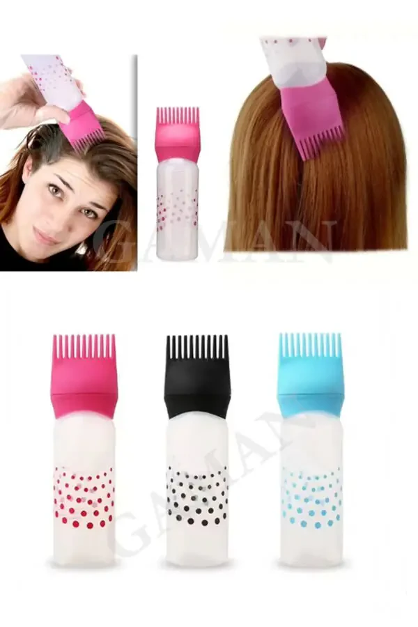 Gmn-101 Comb Hair Dye Bottle - Easy Use (HAIRDRESSERS' CHOICE) 1 Piece - 1