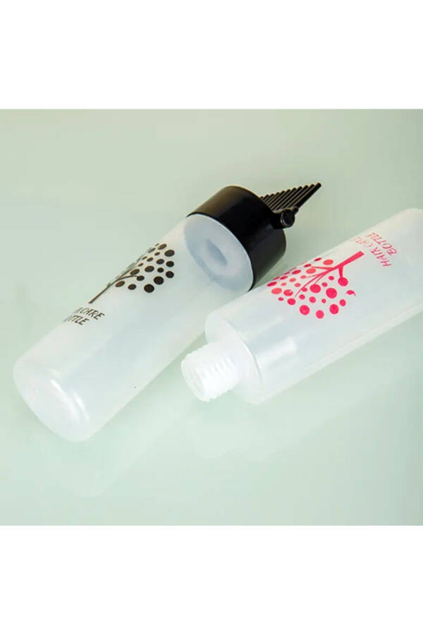 GMN-102 Comb Hair Dye Bottle - Hair Care Oil Application Bottle - Hair Root Dye Application Bottle - 2