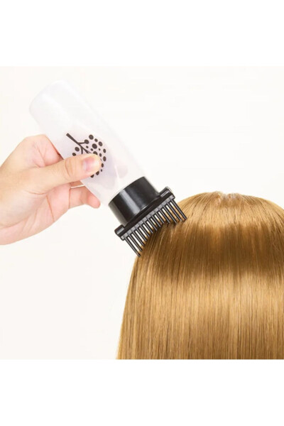 GMN-102 Comb Hair Dye Bottle - Hair Care Oil Application Bottle - Hair Root Dye Application Bottle - 3