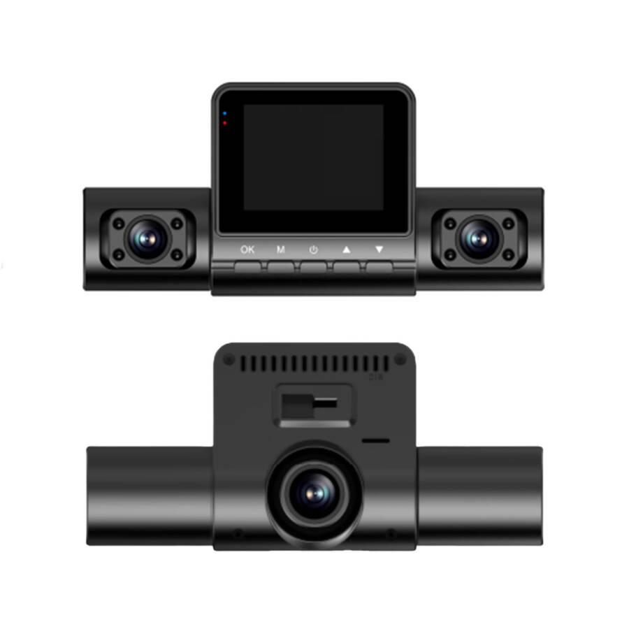 Gmogad 4 Channel Dash Cam, 360 Dash Camera FHD 1080P x 4 Dash Cam Front and Rear, 2K Front +1080P Inside*2 Car Camera with 64GB Card, Built-in WiFi GPS, Loop Recording, Night Vision, Black-BLACK - 2