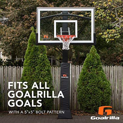 Goalrilla Heavy-Weight Pro-Style Breakaway Basketball Flex Rim with All-Weather Nylon Net and Powder-Coated Rim and Stainless Steel - 5