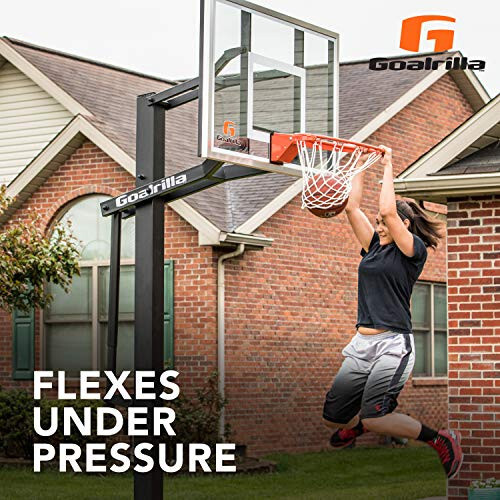 Goalrilla Pro-Style Breakaway Medium Weight Basketball Hoop Flex Rim - 4