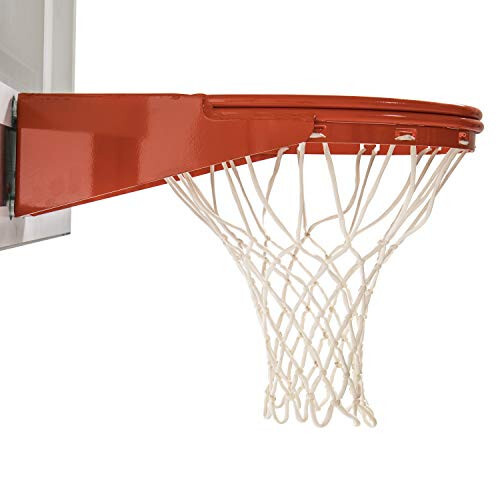 Goalsetter Double Ring Static Basketball Rim Includes Mounting Hardware and Nylon Net, Orange - 5