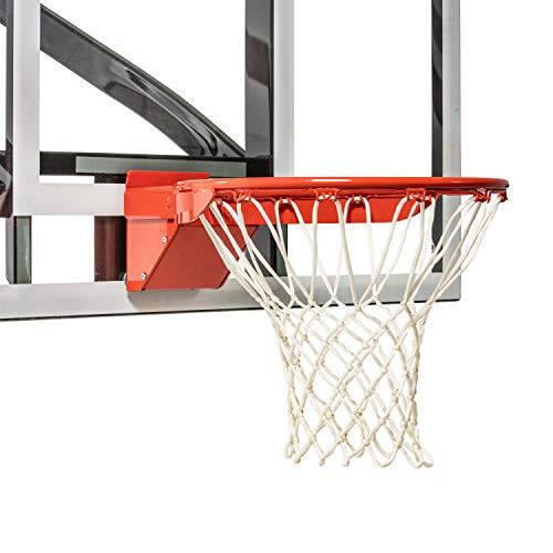 Goalsetter HD Breakaway Single Spring Basketball Rim Includes Mounting Hardware and Nylon Net - 1