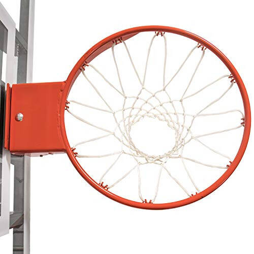 Goalsetter HD Breakaway Single Spring Basketball Rim Includes Mounting Hardware and Nylon Net - 4