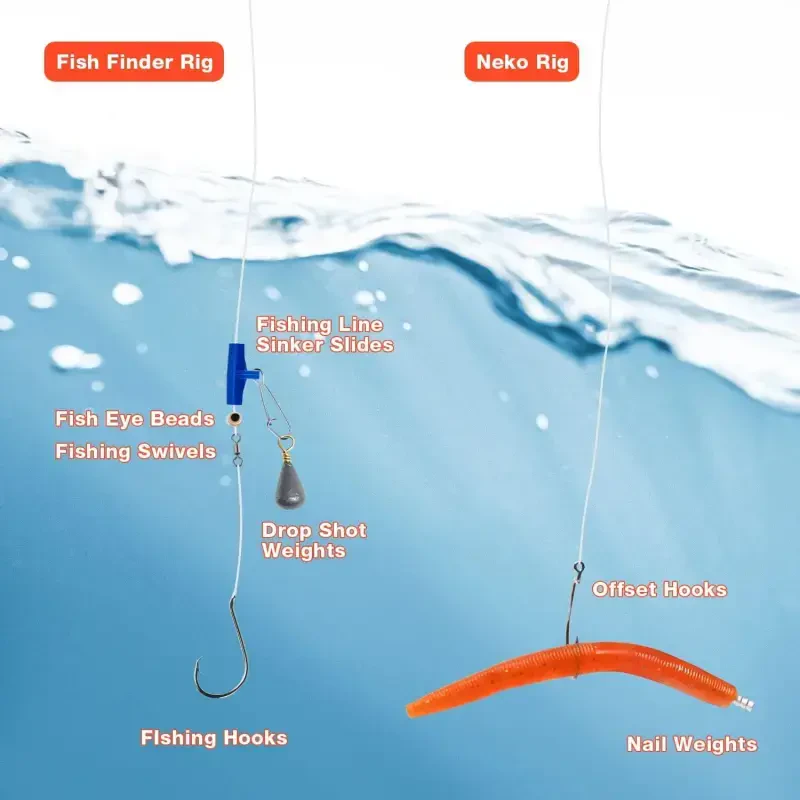 GOANDO Fishing Lures for Bass Trout Salmon with Crankbaits- - 5