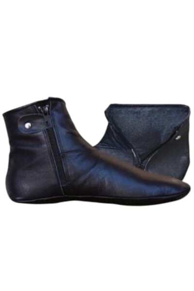 Goat leather jacket, unlined, zipper closure. - TAŞÇIOĞLU (1)