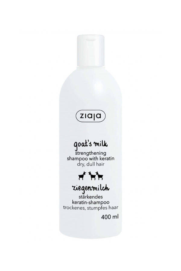 Goat Milk Shampoo Keratin 400 ml - 1