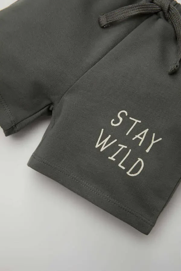 Go'dak bolalari uchun bosilgan shortilar C0982a524sm - 3