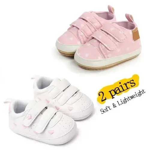 Go'dak qizlar o'g'il bolalar poyafzallari Yumshoq sirpanishga qarshi taglik Yangi tug'ilgan birinchi qadam qo'yuvchilar Yuqori top kanvas denim Unisex chaqaloq krossovkasi - 5