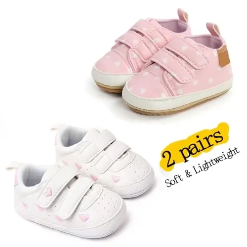 Go'dak qizlar o'g'il bolalar poyafzallari Yumshoq sirpanishga qarshi taglik Yangi tug'ilgan birinchi qadam qo'yuvchilar Yuqori top kanvas denim Unisex chaqaloq krossovkasi - 5