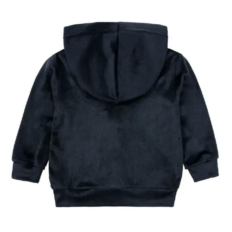 Godderr Kids Boys Girls Velour Tracksuit 2Pcs Outfits,Toddler Baby Hoodie Tracksuit, Kids Autumn Winter Sweatsuits Jogging Suits for 12M-13Y- - 6