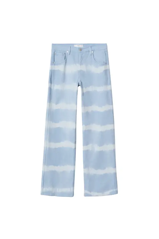 Gök mavisi Kadın Yetişkin Pantolon 37071283 - Gök mavisi - 2