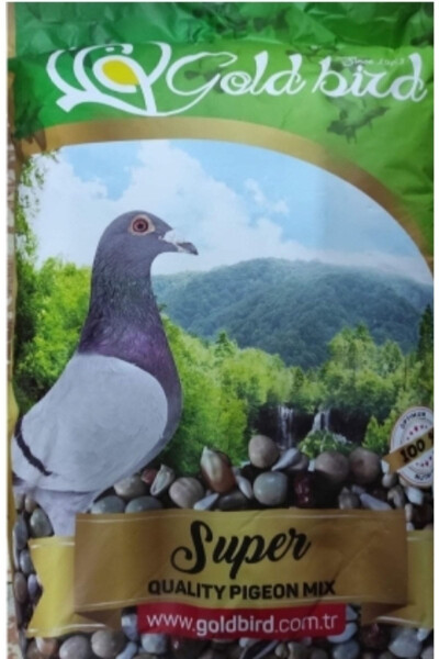 Gold Bird Super Kaptarlar uchun Aralash Oziq-ovqat No'xat bilan 20 Kg - GENEL MARKALAR