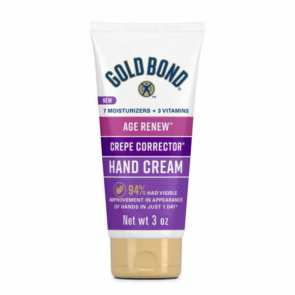 Gold Bond Crepe Hand and Body Lotion & Cream to Visibly Improve & Tighten Skin Appearance, 3 oz, As Seen on TikTok - 1