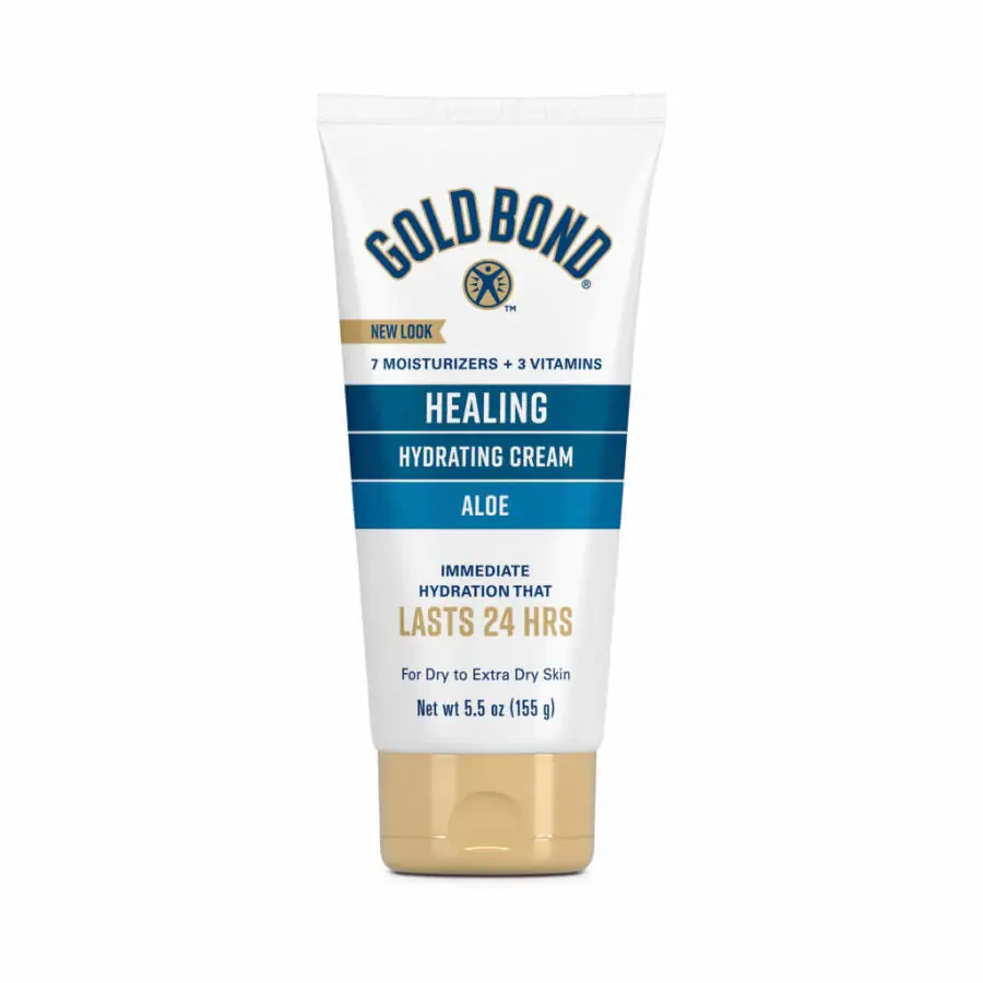 Gold Bond Healing Skin Therapy Tananing shifobaxsh losoni aloye 5,5 untsiya, yogʻliqlari past va gipoallergen - 4