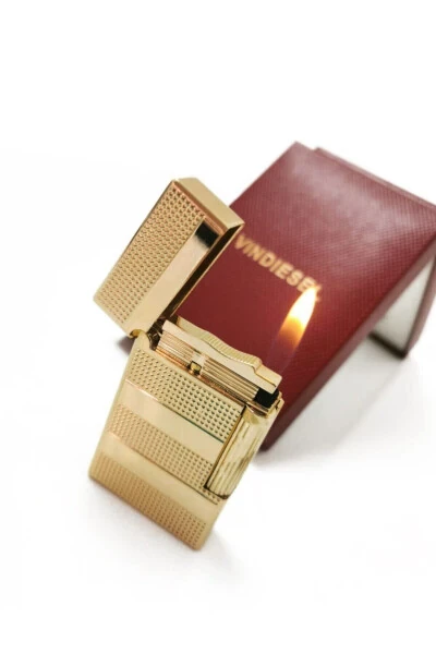 Gold Box Side Wheel Dupont Style Gas Lighter - GENEL MARKALAR (1)