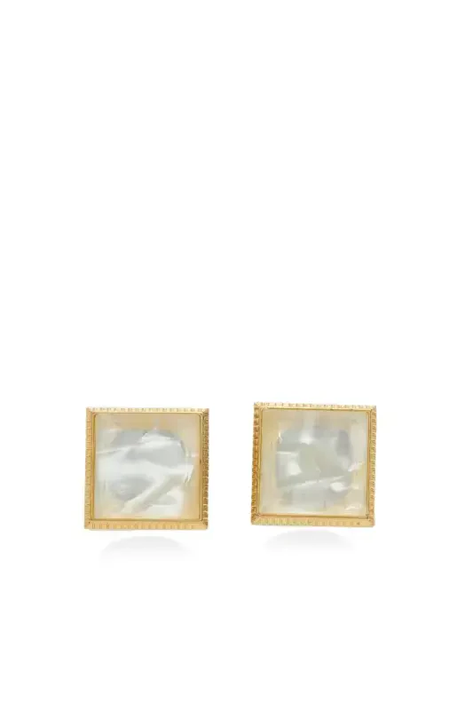 Gold-Colored Cufflinks - 1