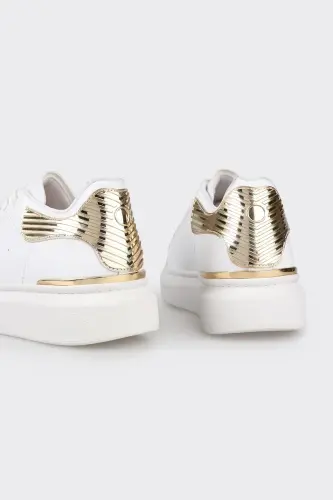 Gold Men's Sneakers - 5