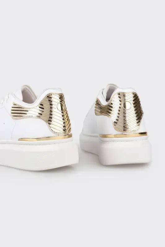 Gold Men's Sneakers - 5