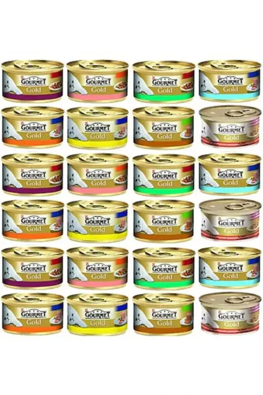 Gold Mixed Piece Meat Cat Food 85 Gr x 24 Pack - 1