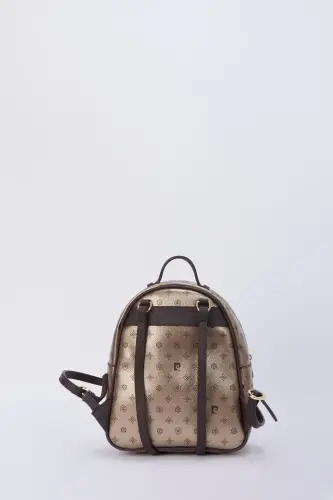 Gold Monogram Women's Backpack 05PO22Y1541 - 5
