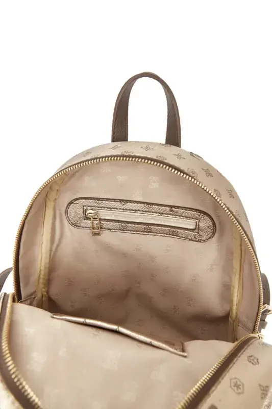 Gold Monogram Women's Backpack 05PO22Y1577-Gold Monogram - 5