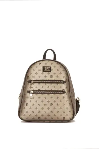 Gold Monogram Women's Backpack 05PO22Y1577-Gold Monogram - 2