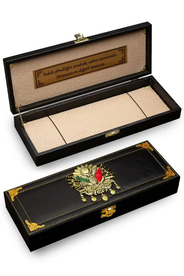 Gold Plated 42.5 Gr Full 1000 Fineness Silver Kazaziye Tesbih - 3