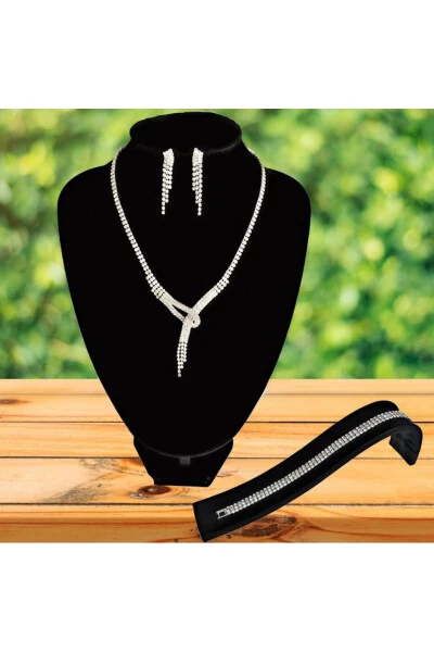 Gold Plated Venetian Design Special Jewelry Set Gift for Girlfriend Gift for Mother Birthday Gift - FORENTINA