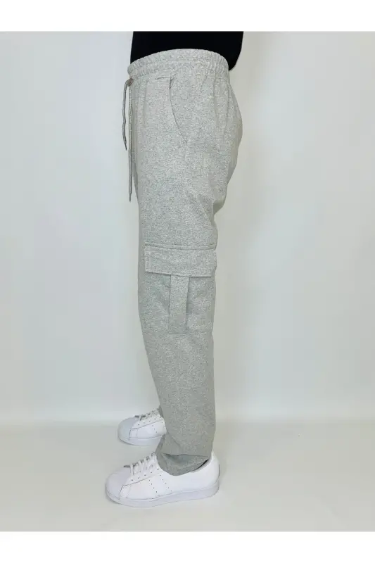 Golden Baggy карго джоггеры с карманами - baggy серый - 6