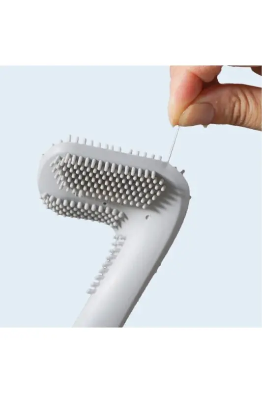 Golf Designed Silicone Bathroom Toilet Bowl Cleaning Brush and Holder Set - İNDIRIMKAP