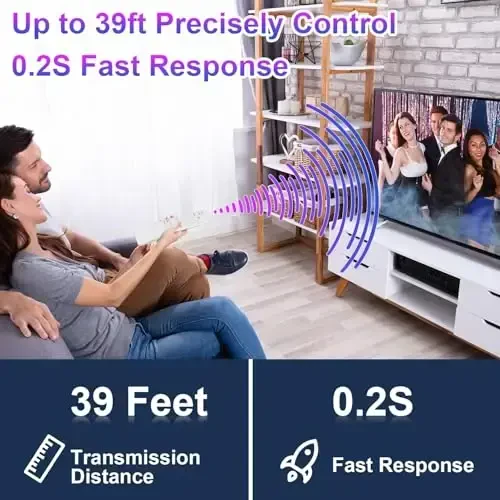 Голосовая замена для Samsung-TV-Remote Control, совместимая со всеми пультами Samsung Smart TV с функцией голосового управления. - 7