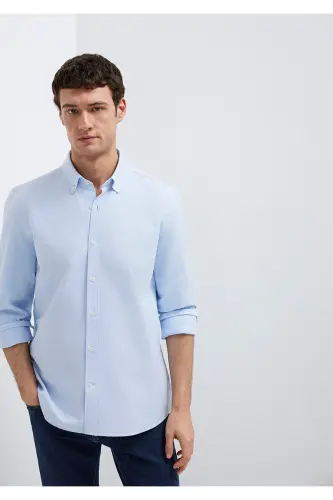Gömlek 0211199-Mavi - 4
