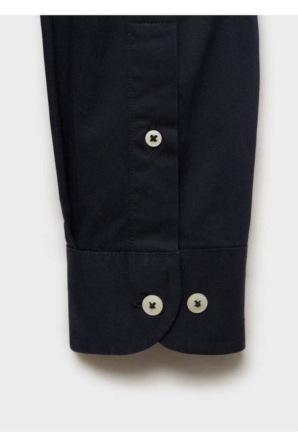 Gömlek ---Lacivert - 6