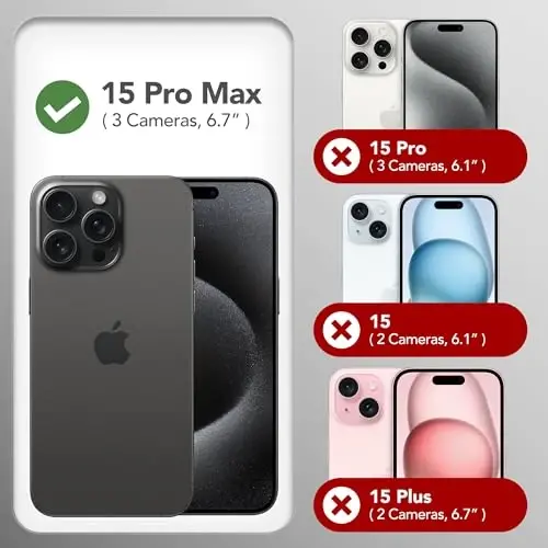 GONEZ Magnetic for iPhone 15 Pro Max Case, [Compatible with MagSafe] Anti-Scratch Microfiber Lining & Screen Protector, Shockproof Slim Phone Silicone Cover 6.7 inch, Lake Blue 